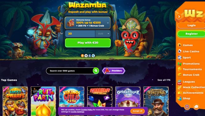 Wazamba Casino
