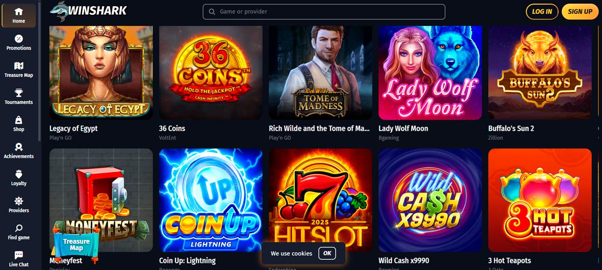 Winshark Casino Canada